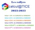Ouverture des inscriptions au rallye Calcul@TICE